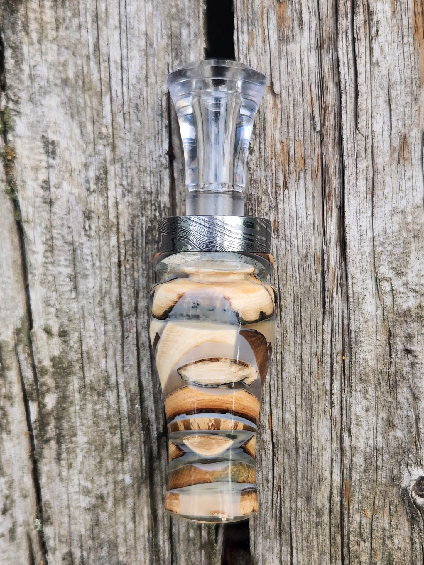 Mammoth ivory pieces in resin, (this thing is nuts)