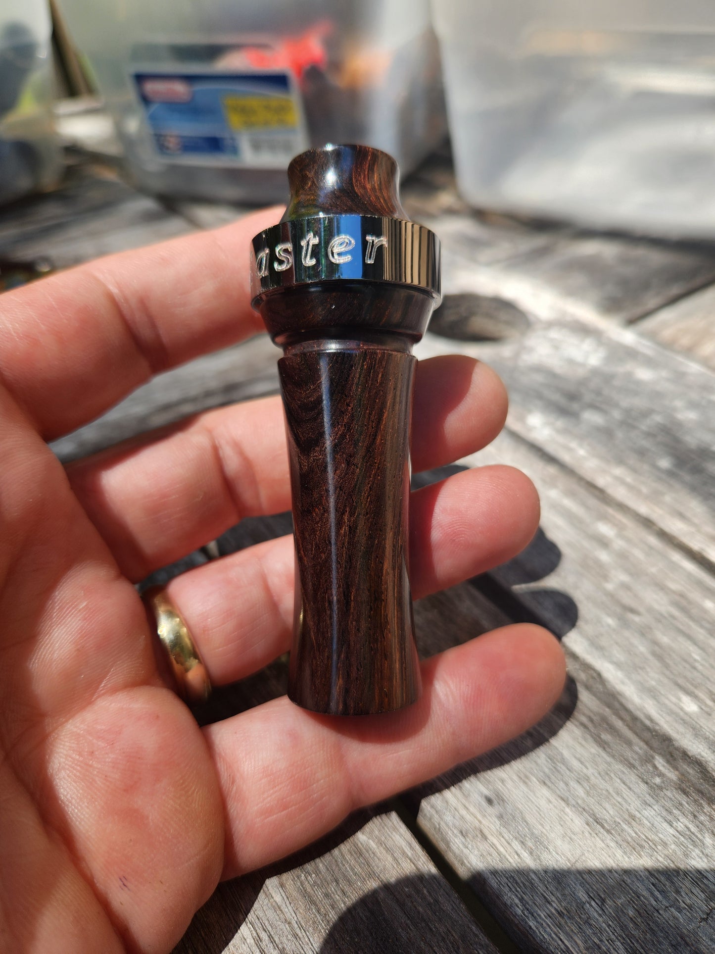 Cocobolo wood rabbit distress call