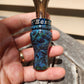 Amboyna burl wood with Resin double Reed Duck Call