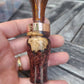 Honduran rose wood burl single reed duck call