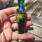 Amboyna burl wood with Resin single reed duck call