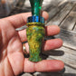 Amboyna burl wood with Resin single reed duck call