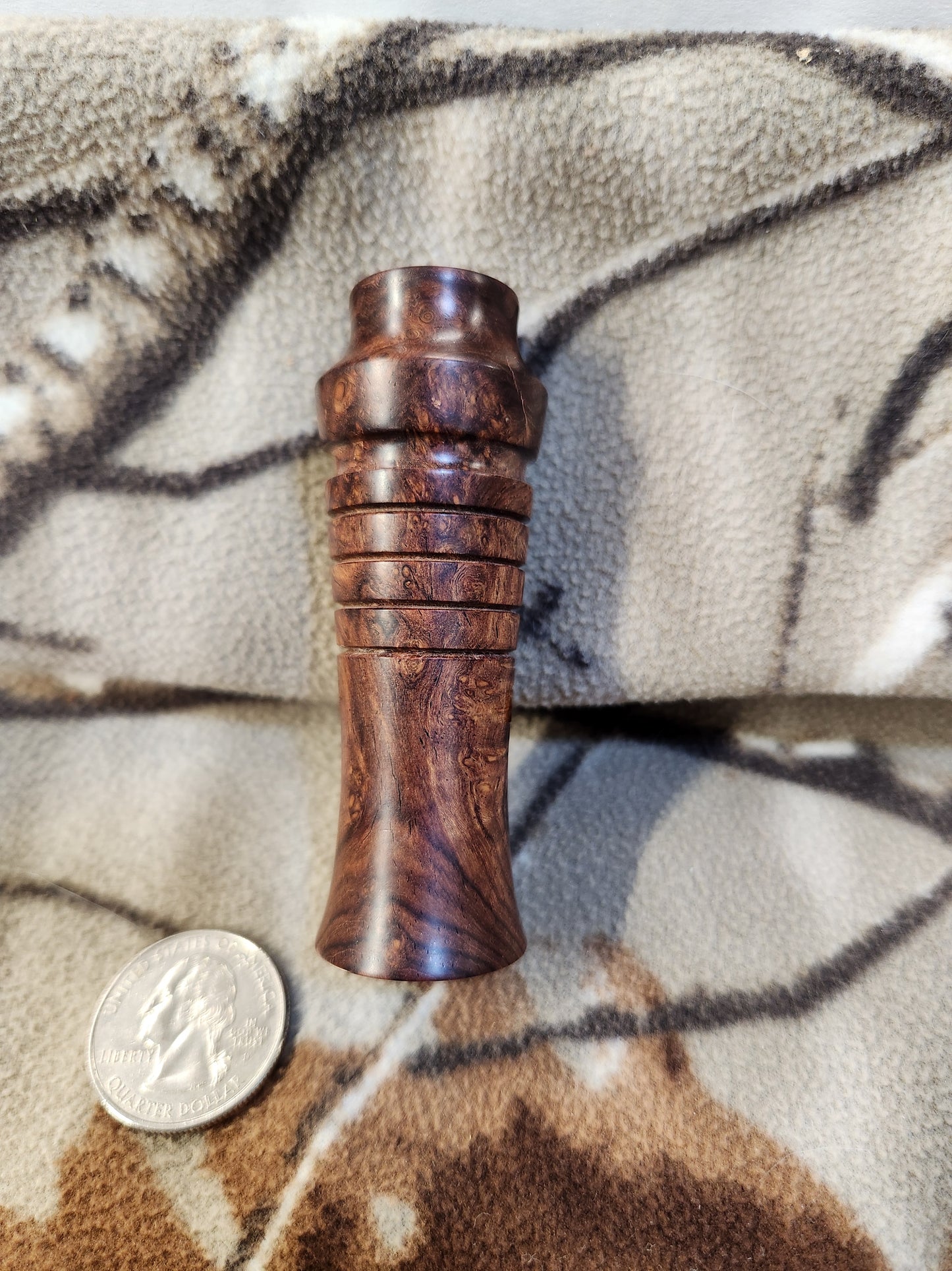 Honduran rose wood burl rabbit distress call