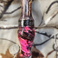 Double reed duck call made with stabilized and Dyed boxelder Burl Wood and cocobolo wood