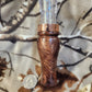 Honduran rose wood burl short reed goose call