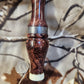 Honduran rose wood burl and Mammoth Ivory double reed duck call