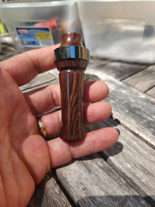 Cocobolo wood rabbit distress call