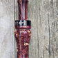 Stabilized and Dyed yellow cedar burl wood duck call