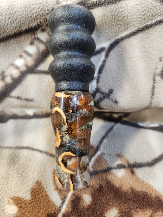 Red Squirrel call made from beechnut husks in resin