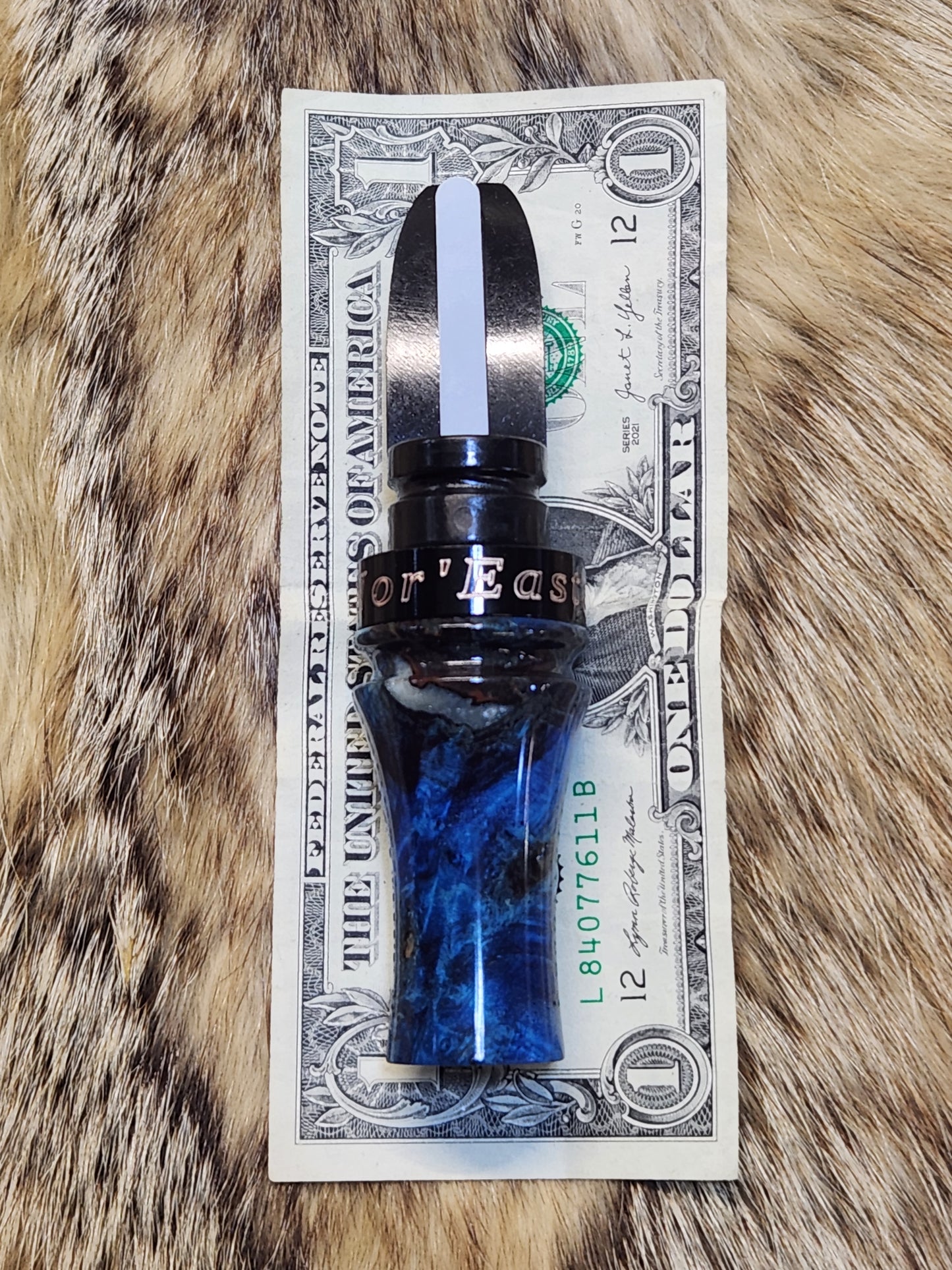 Boxelder Burl wood sika deer call