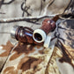 Honduran rose wood burl and Mammoth Ivory double reed duck call