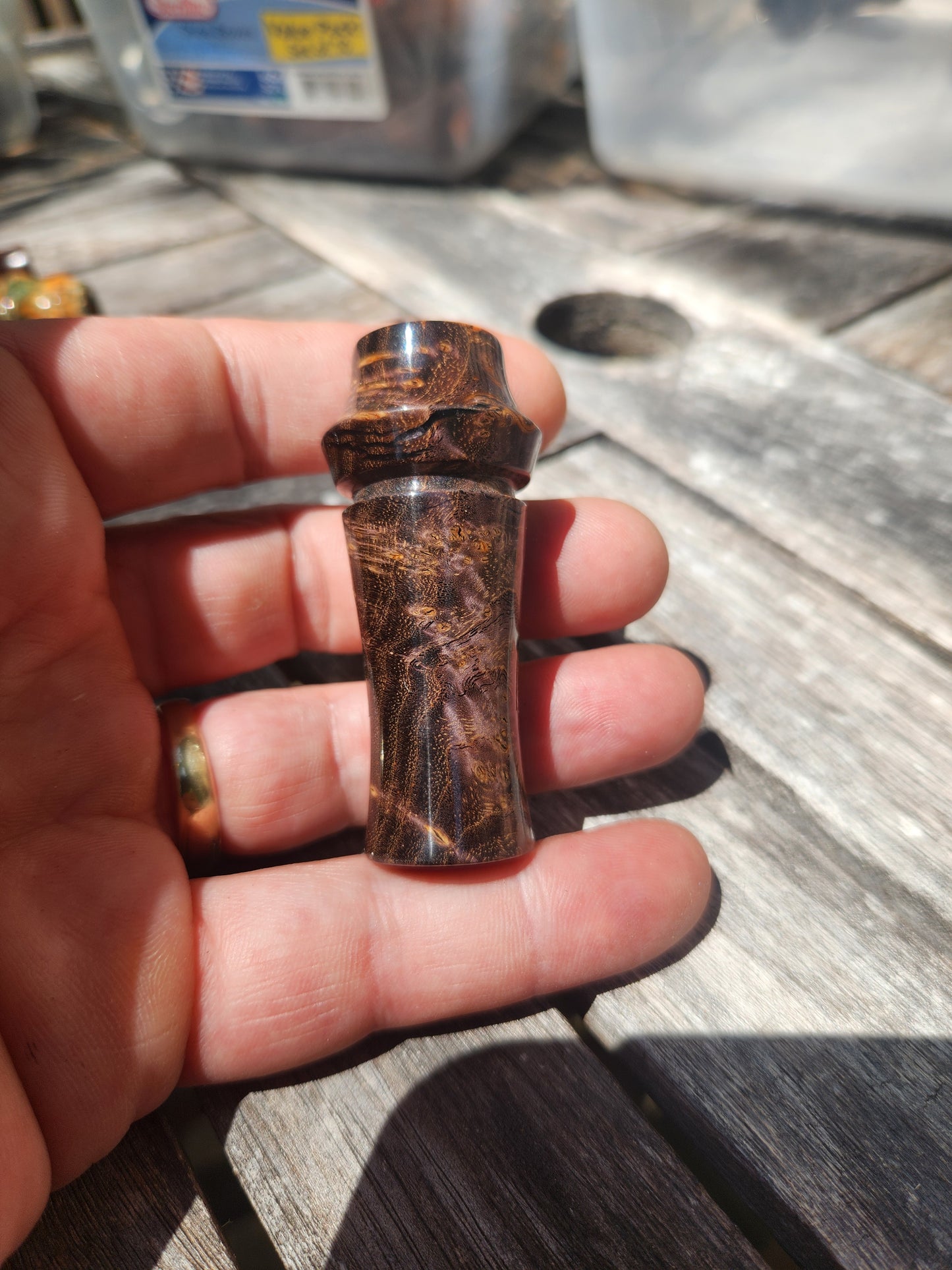Black ash burl rabbit distress call