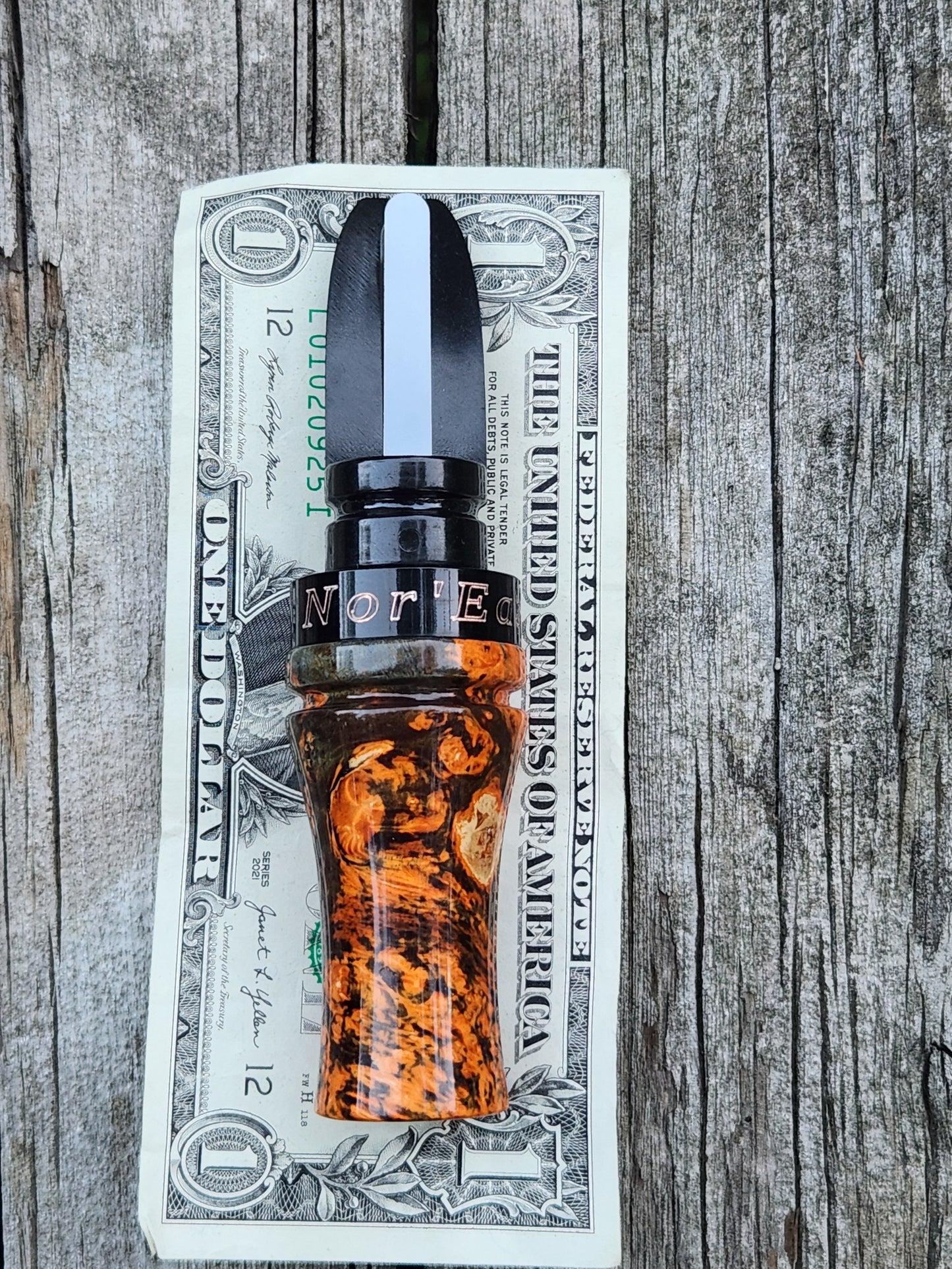 Boxelder Burl wood sika deer call