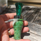 Boxelder burl wood with Resin double Reed Duck Call