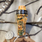 Rabbit Distress call stabilized and Dyed boxelder Burl Wood