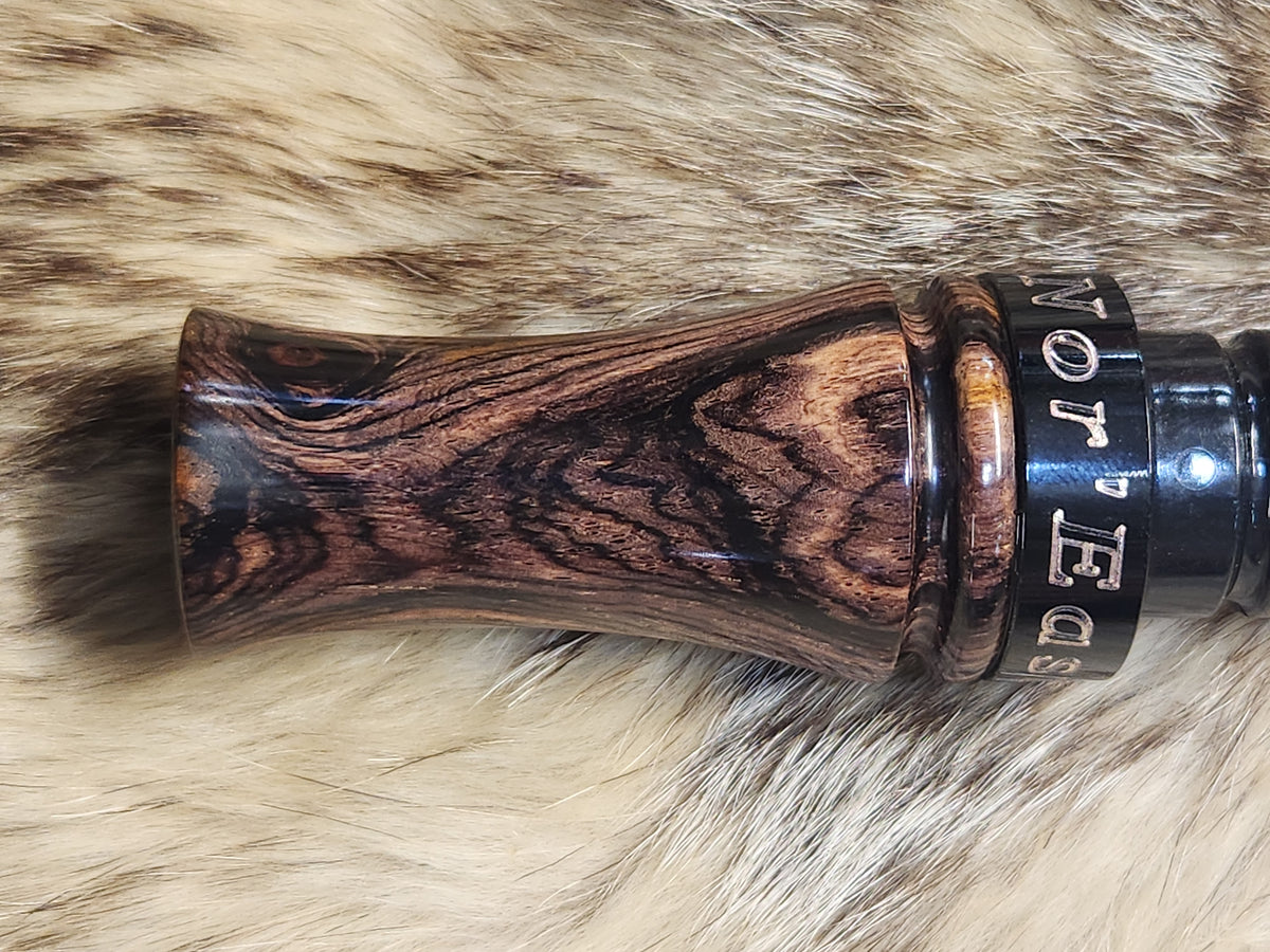 Cocobolo wood sika deer call