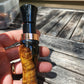 Chittum burl wood with Resin short reed goose call