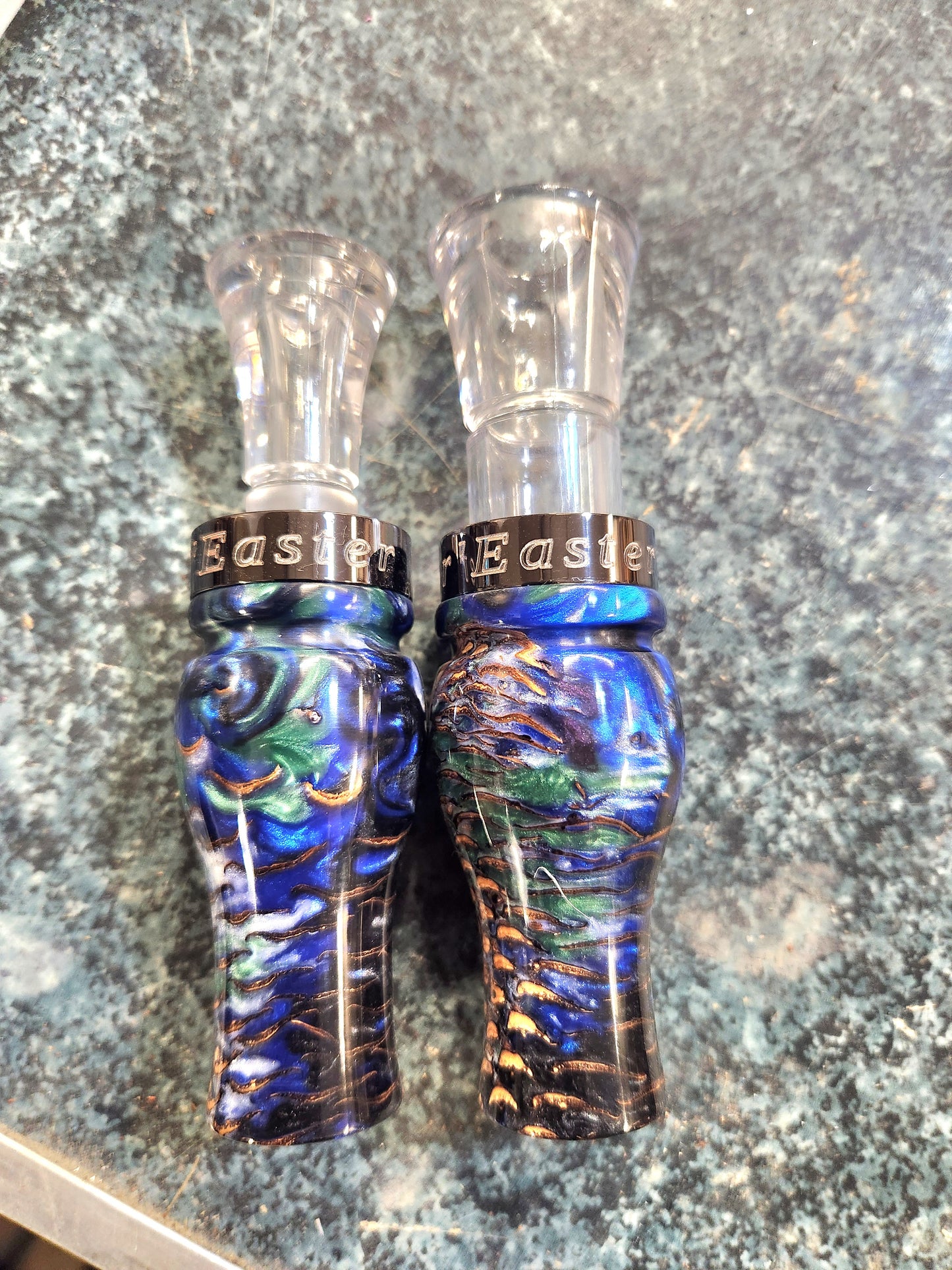 Pine cone duck and goose calls (Tyler)