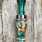 Mammoth ivory pieces in resin (WOW)