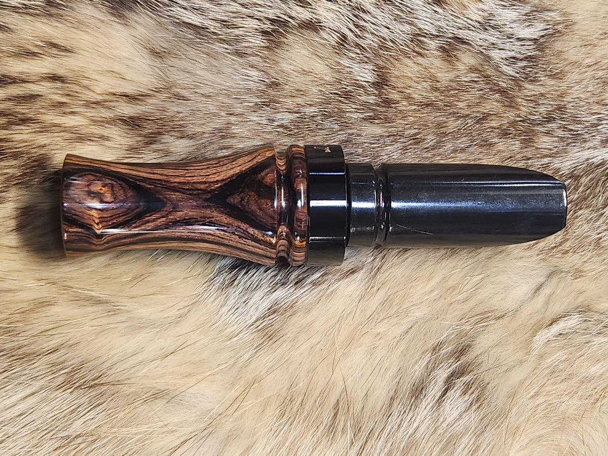 Cocobolo wood sika deer call