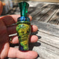 Amboyna burl wood with Resin single reed duck call