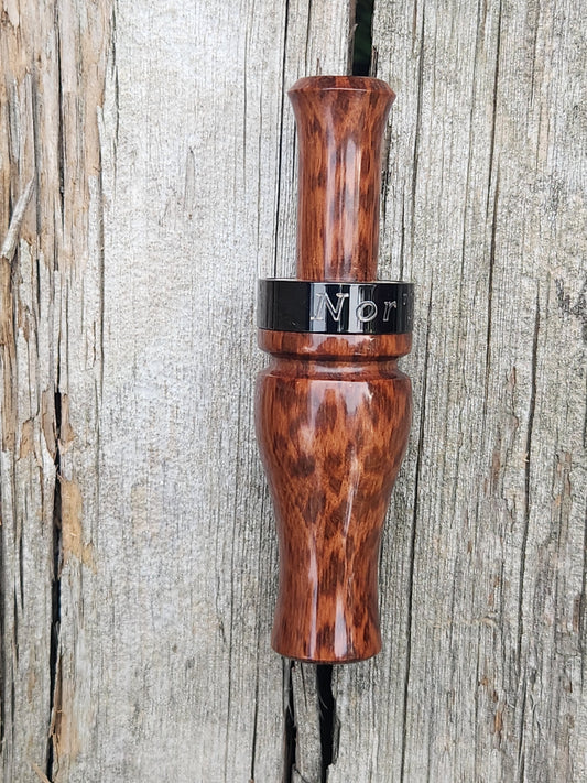 Extremely rare Snake Wood, Wood Duck call