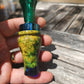 Amboyna burl wood with Resin single reed duck call