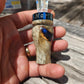 Buckeye burl wood with Resin double Reed Duck Call