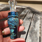 Amboyna burl wood with Resin single reed duck call