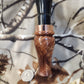 Honduran rose wood burl short reed goose call