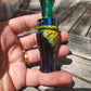 Amboyna burl wood with Resin single reed duck call