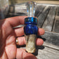 Buckeye burl wood with resin  double Reed Duck Call