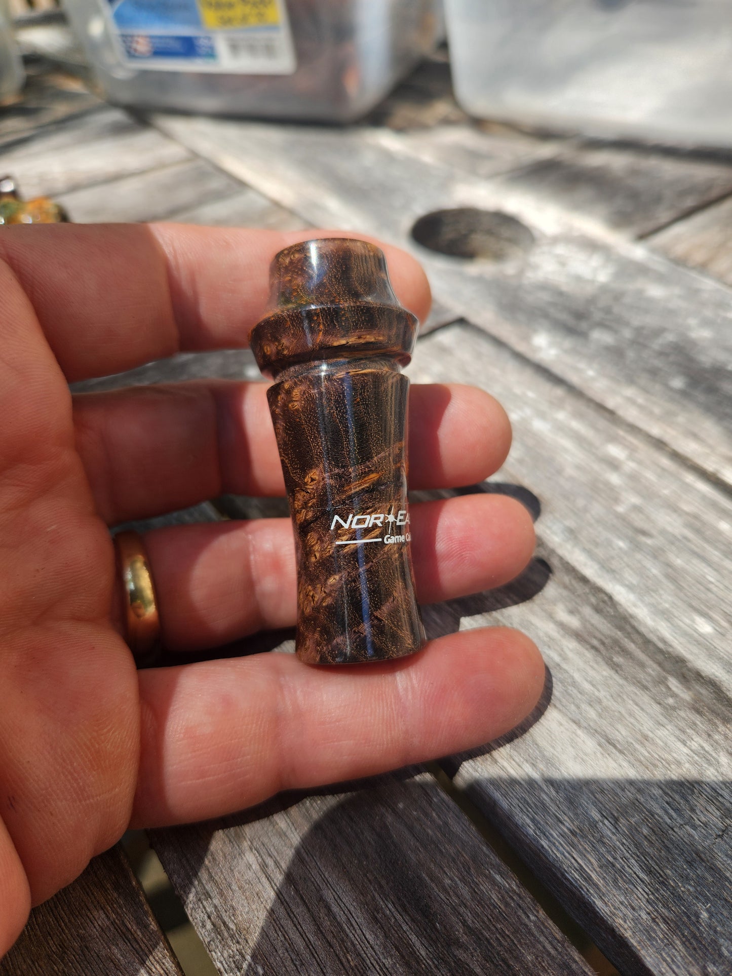 Black ash burl rabbit distress call