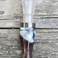 Rare dog wood burl with Resin short reed goose call