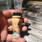 Honduran rose wood burl short reed goose call