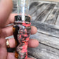Boxelder burl wood with Resin short reed goose call