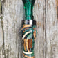 Mammoth ivory pieces in resin (WOW)