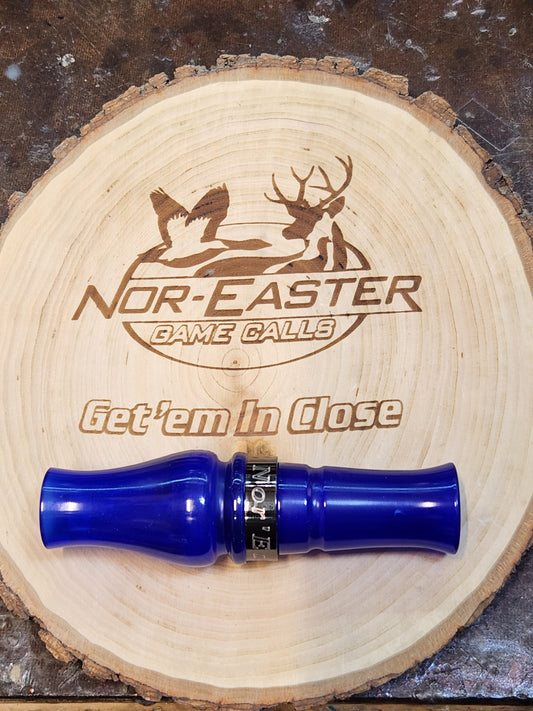 Blue short reed goose call