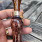 Honduran rose wood burl single reed duck call