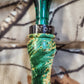 Double reed Yellow cedar burl duck call