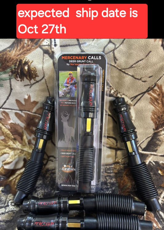 Mercenary adjustable deer grunt call
