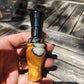 Chittum burl wood with Resin short reed goose call