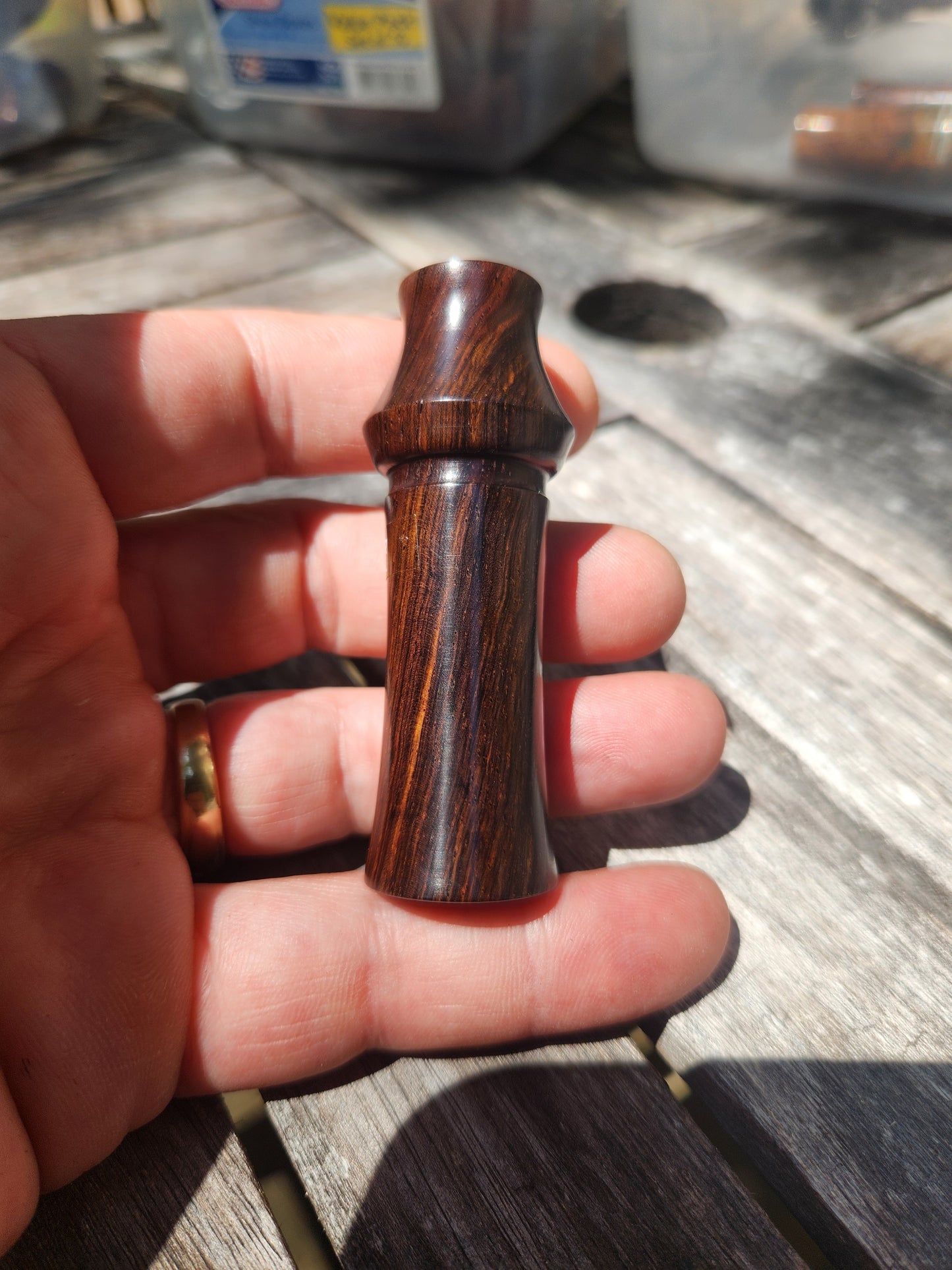 Cocobolo wood rabbit distress call