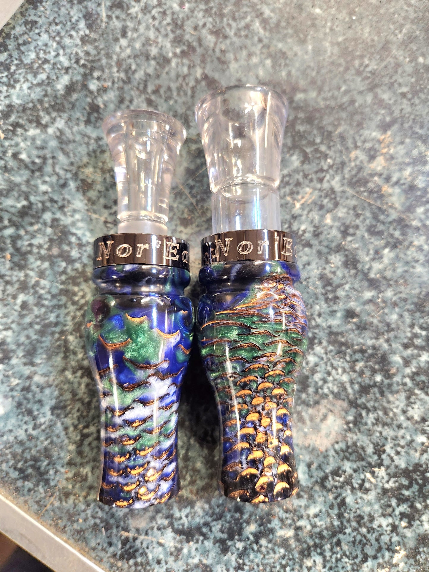 Pine cone duck and goose calls (Tyler)