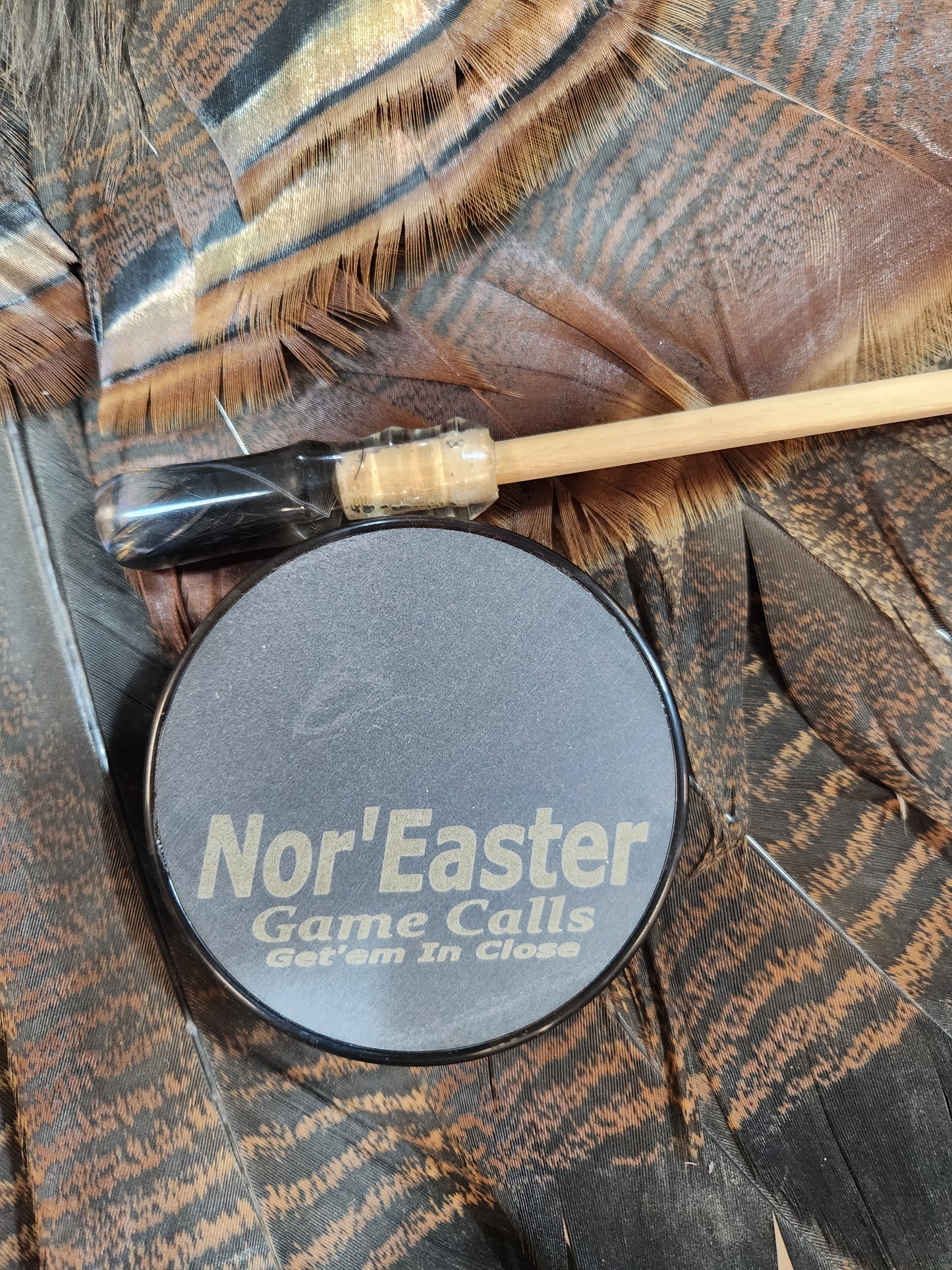 Nor'easter windstalker turkey feather pot call
