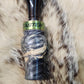 Custom Double dyed Single Reed Stabilized Boxelder Burl Duck call