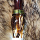 Prickly Pear cactus in resin single reed cocobolo wood insert brass band