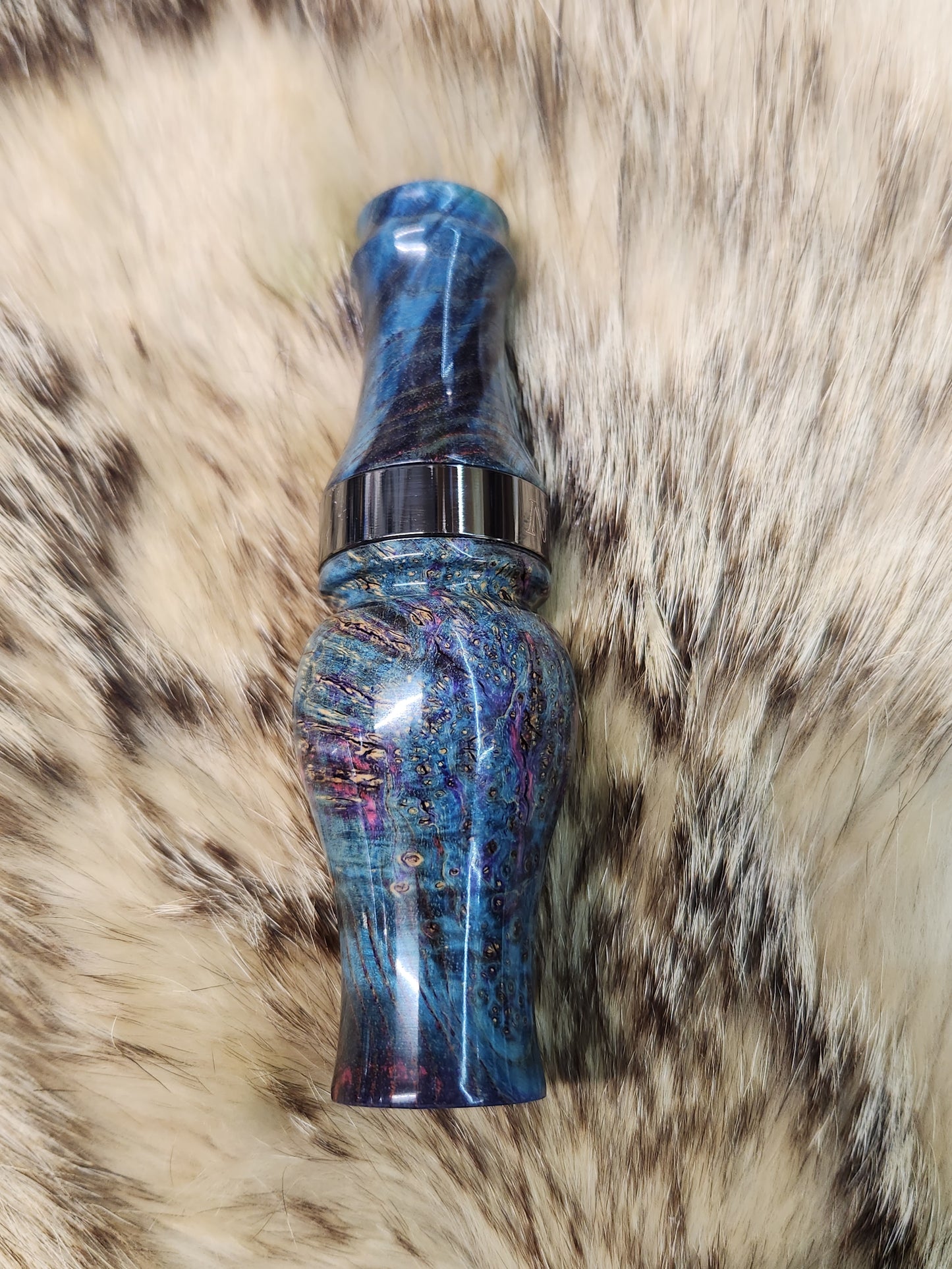 Black ash burl Double reed Duck Call