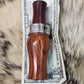 Australian flame oak single reed duck call