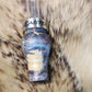 Double dyed boxelder burl double reed duck call